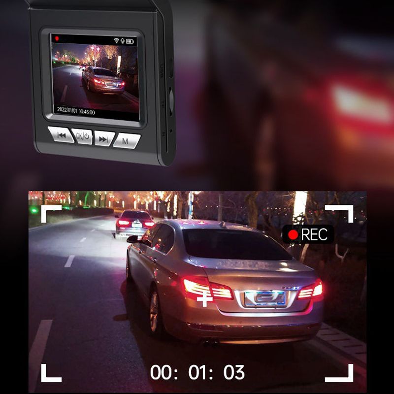 Self-Adhesive Hd Dashboard Camera