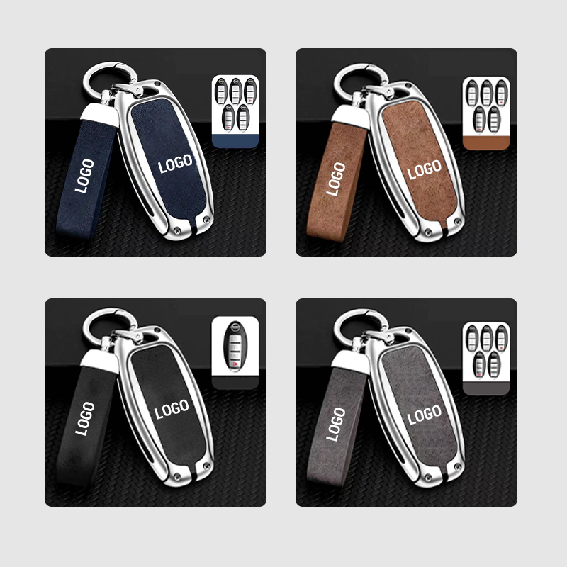 【For Nissan】 – Key Cover made of Genuine Leather