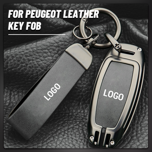 【For Peugeot】 - Genuine Leather Key Cover