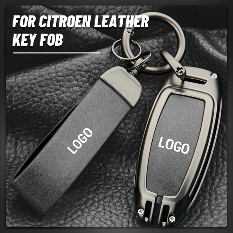 【For Citroen】 - Genuine Leather Key Cover