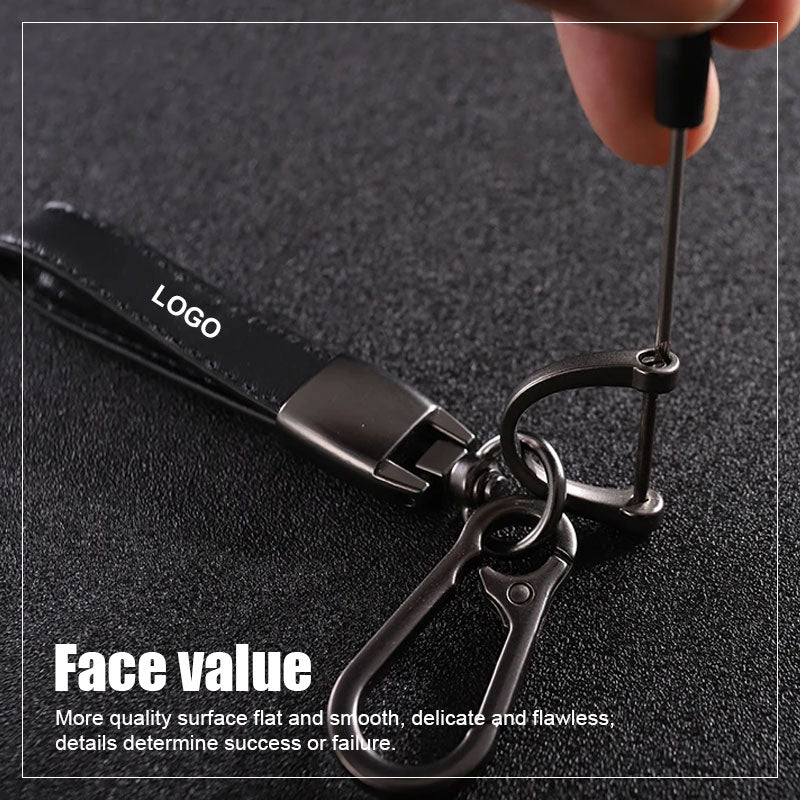 Logo Alloy Keychain