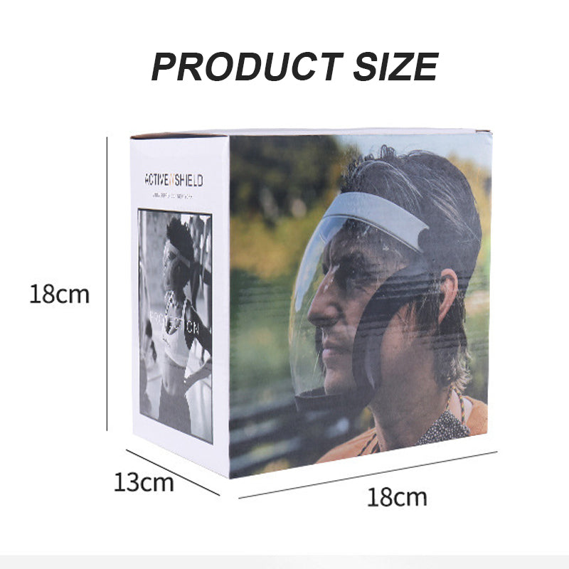Full Face Protection Large Transparent Face Shield