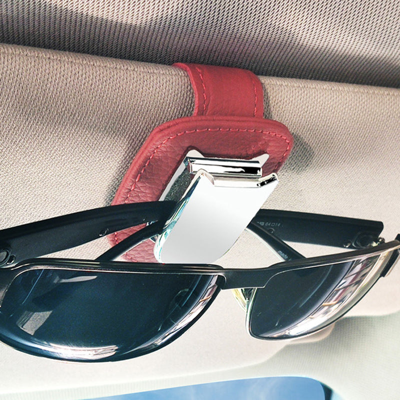 Car Visor Mounted Glasses Holder