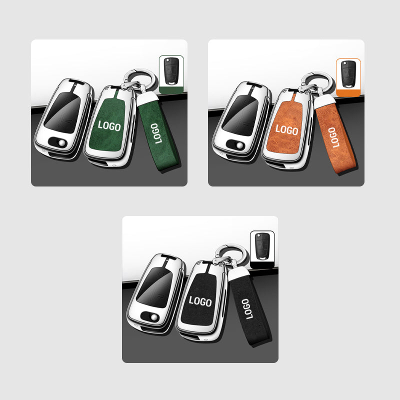 【For Opel】 Leather Keychain