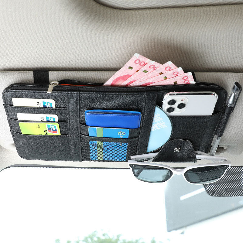 Car Sun Visor Business Card Holder