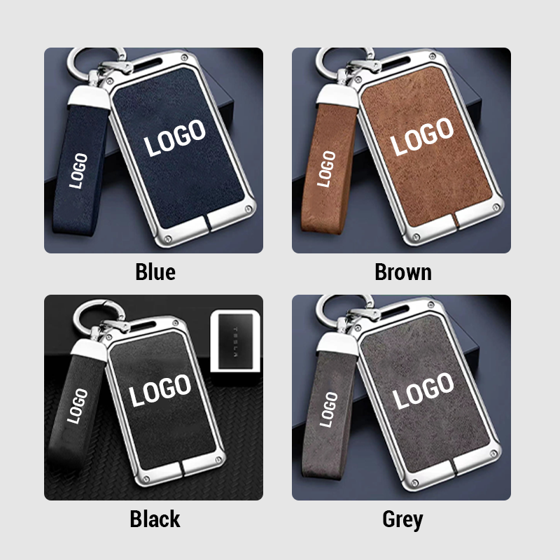 【For Tesla】 - Genuine Leather Key Cover