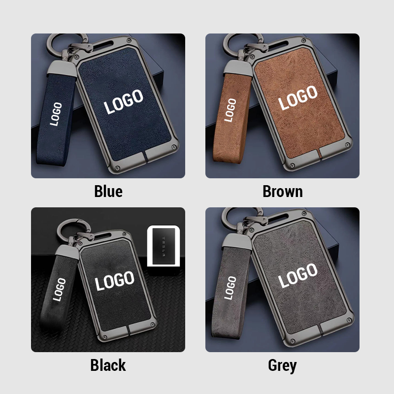 【For Tesla】 - Genuine Leather Key Cover