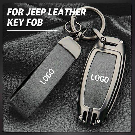 【For Jeep】 - Genuine Leather Key Cover