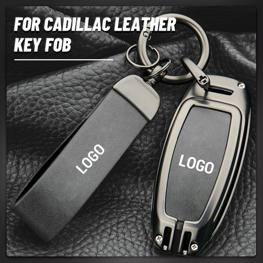 【For Cadillac】 - Genuine Leather Key Cover