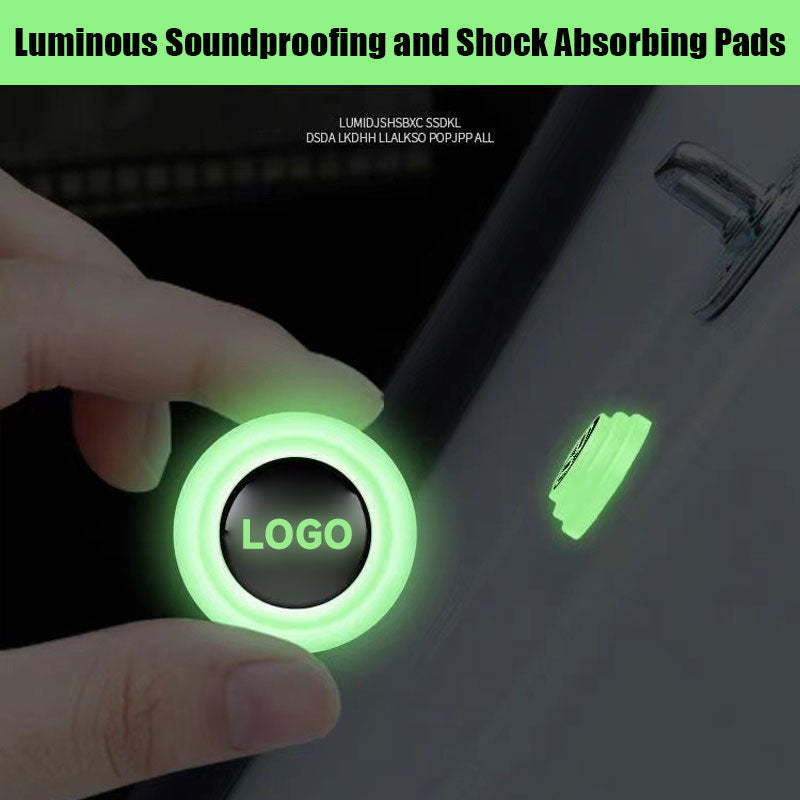 Luminous Soundproofing and Shock Absorbing Pads (4 Pcs)