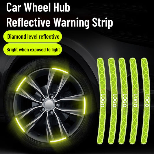 Car Wheel Hub Reflective Warning Strip