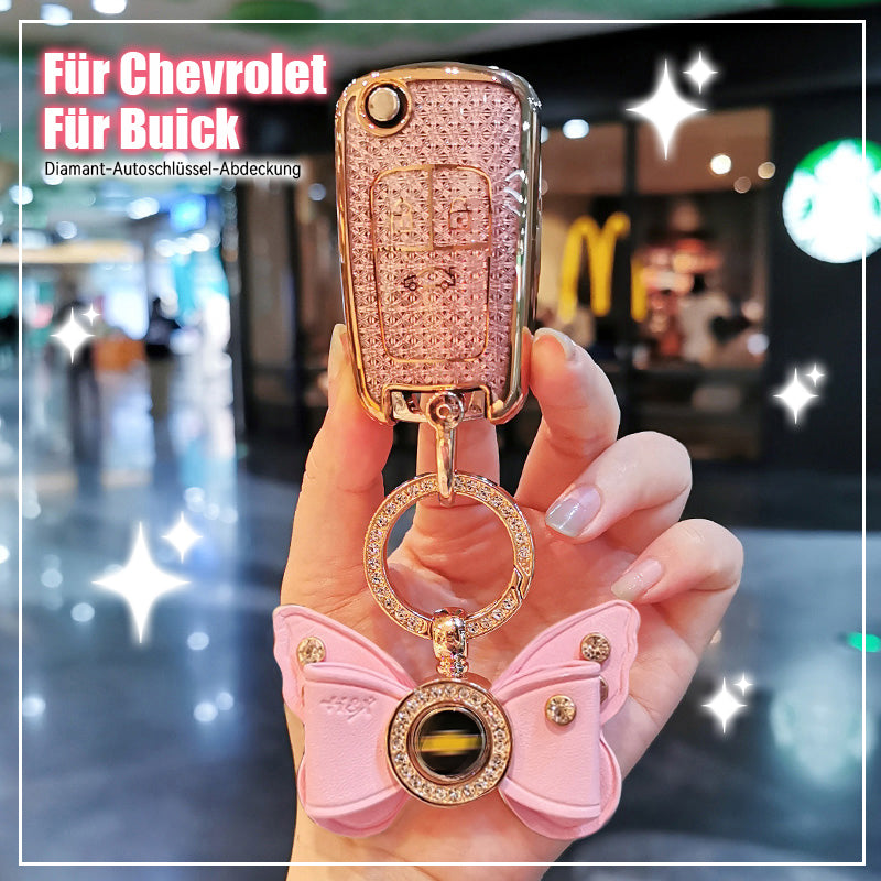 For Chevrolet diamond car key cover