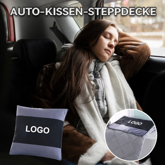 Foldable 2-in-1 Car Blanket and Pillow