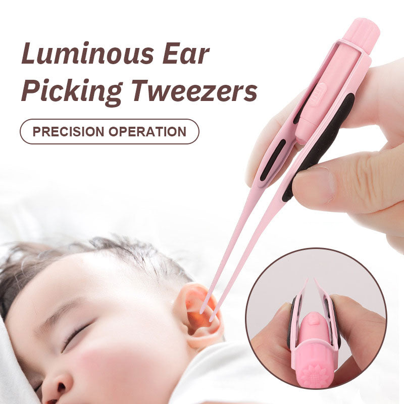 Luminous Ear Picking Tweezers