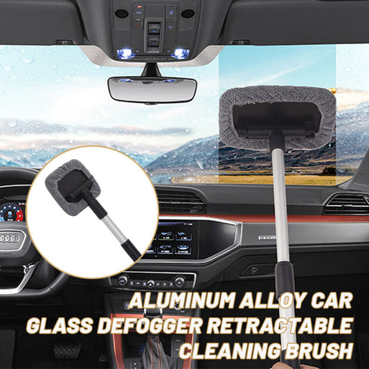 Aluminum Alloy Car Glass Defogger Retractable Cleaning Brush