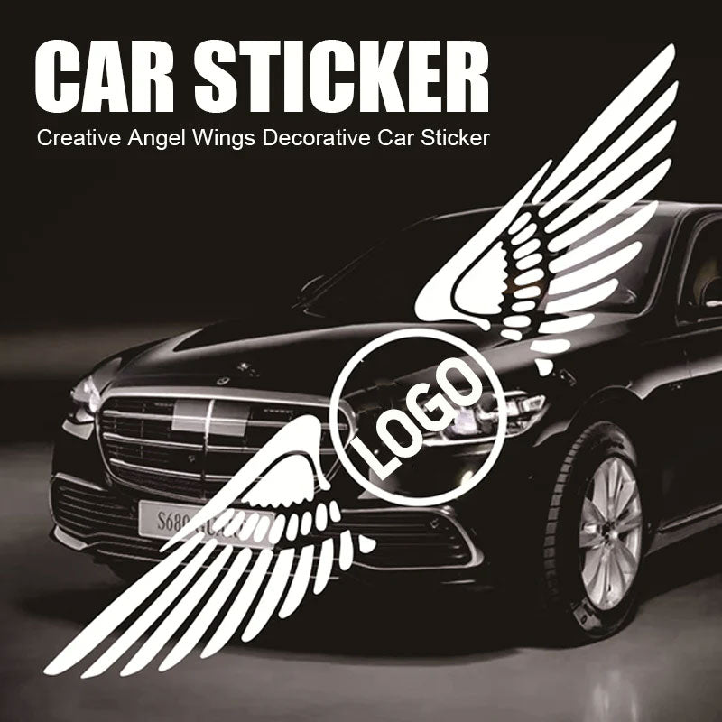 🎁Christmas Sale 50% Off🎁Creative Angel Wings Decorative Car Sticker