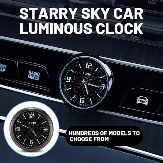 Starry Sky Car Luminous Clock