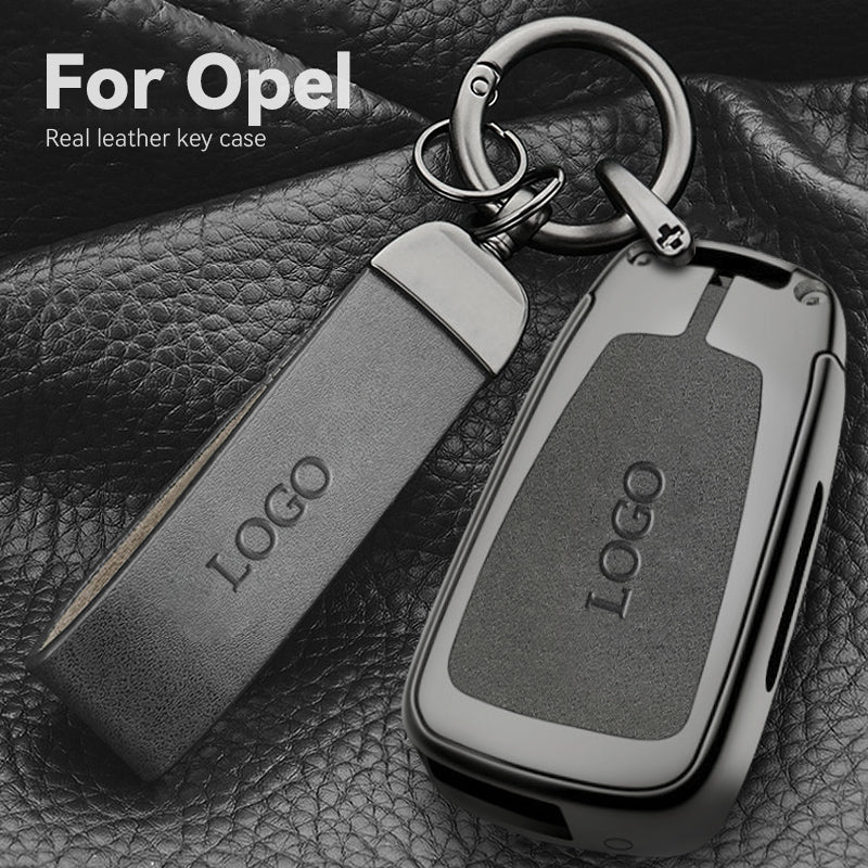 【For Opel】 Leather Keychain