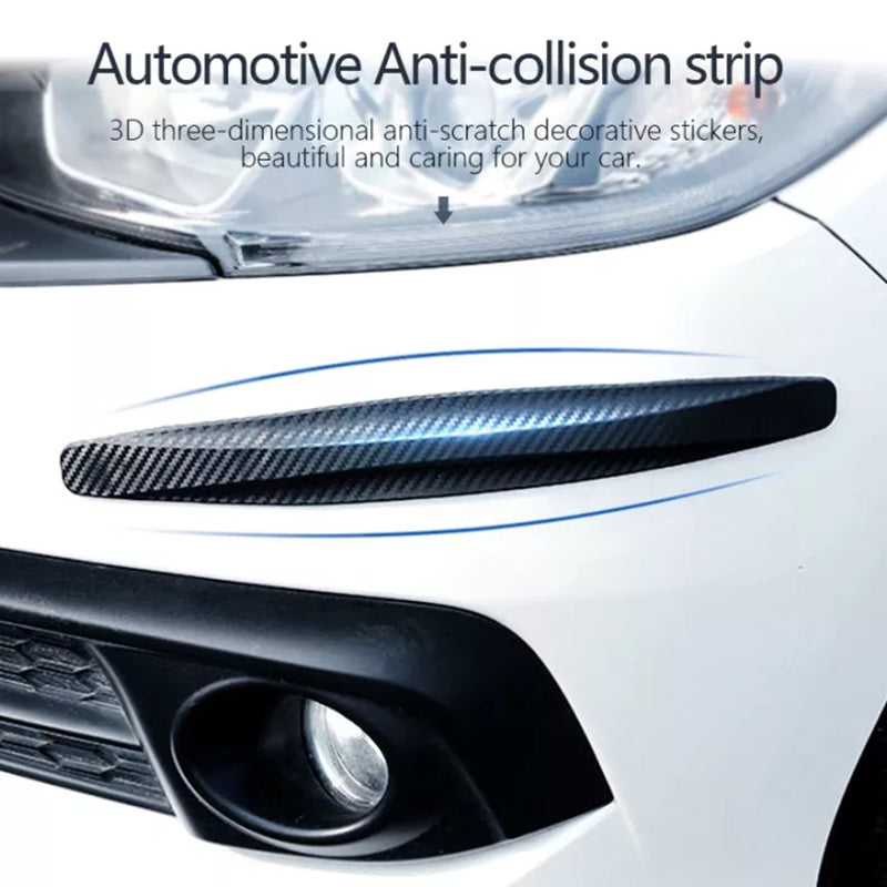 2 PCS Car Bumper Anti-collision Strip