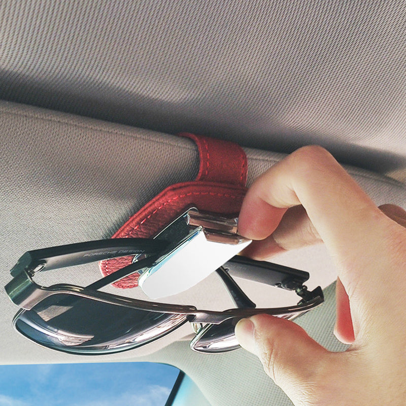 Car Visor Mounted Glasses Holder