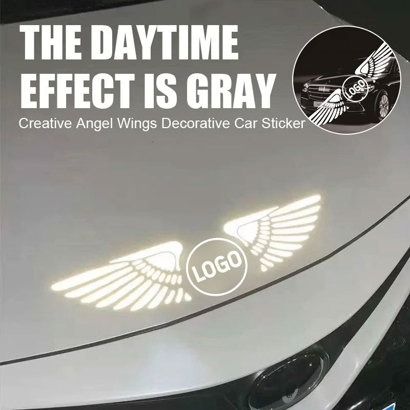 🎁Christmas Sale 50% Off🎁Creative Angel Wings Decorative Car Sticker