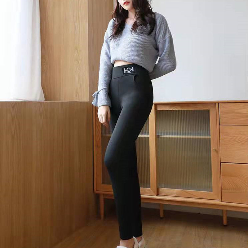 Women’s Fashionable Thermal Cashmere Slim Pants