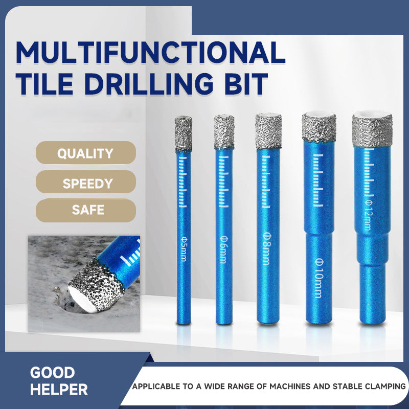 Multifunctional Tile Drilling Bit（5pcs）