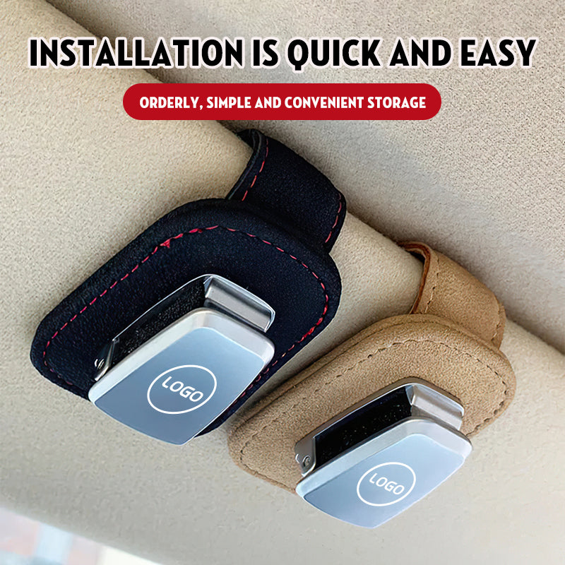 Universal Car Visor Sunglasses Holder Clip👓