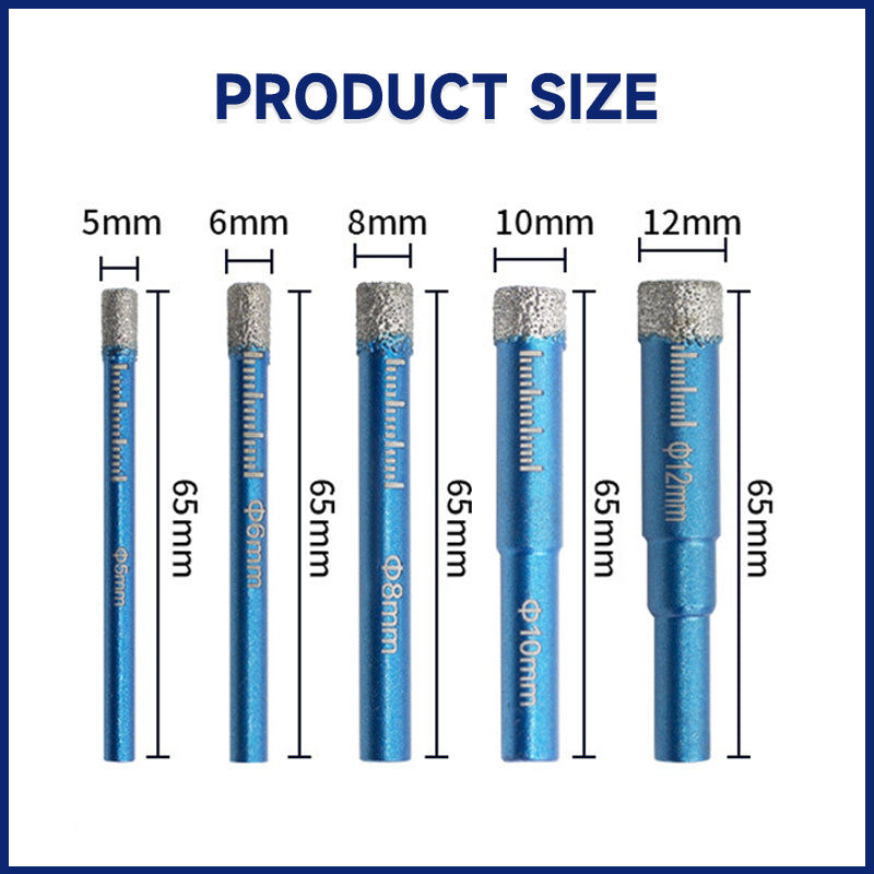 Multifunctional Tile Drilling Bit（5pcs）