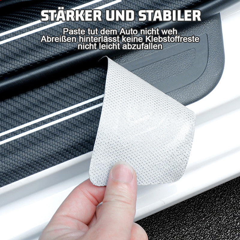 Carbon car door sill sticker(4 pieces)