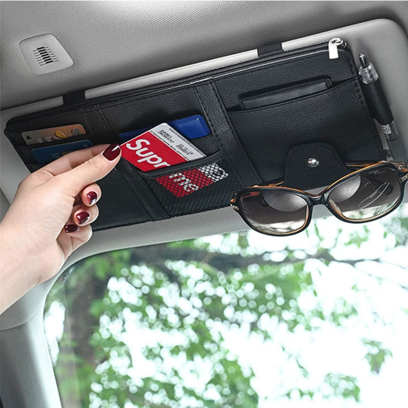 Car Sun Visor Business Card Holder