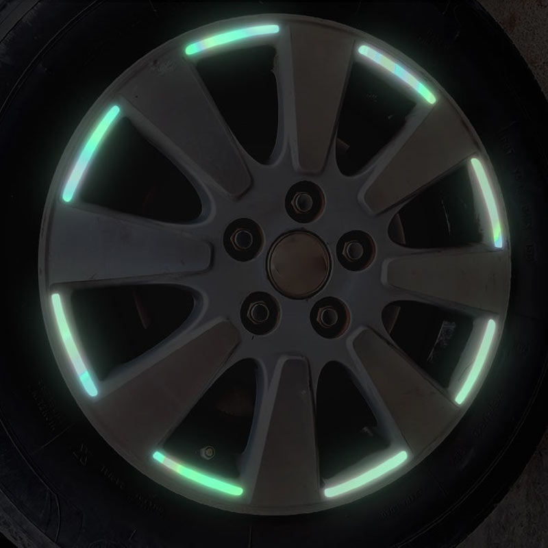 Luminous Tire Anti-Collision Sticker（20pcs)