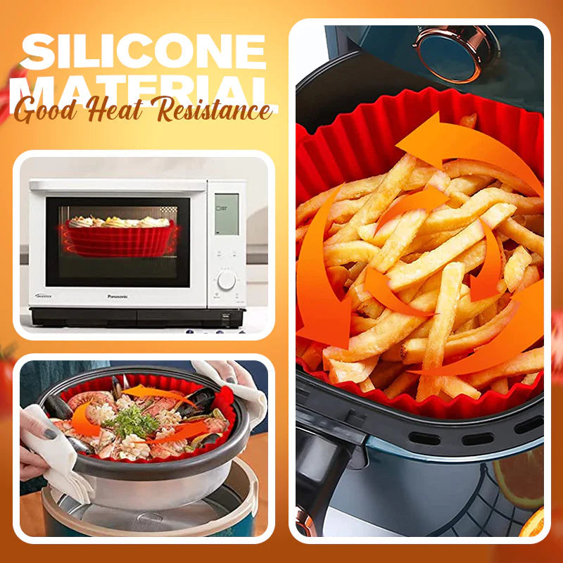 Air Fryer Silicone Baking Tray(100% edible silicone)