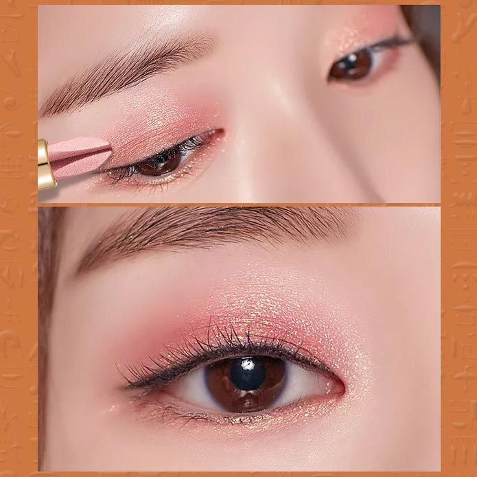 Double Color Light Luxury Eyeshadow Stick For Lazy People